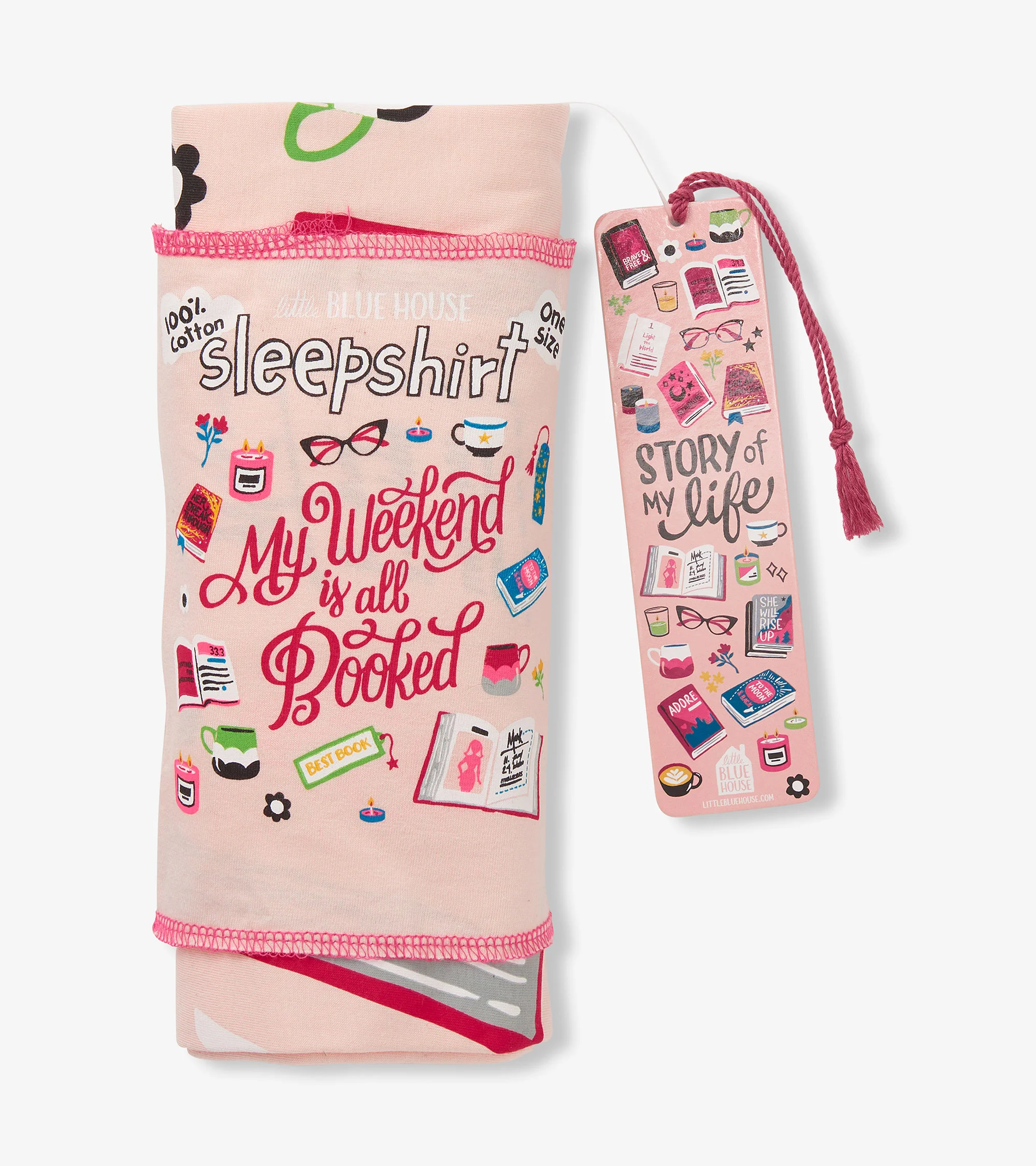 My Weekend is All Booked Women's Sleepshirt - Image 3